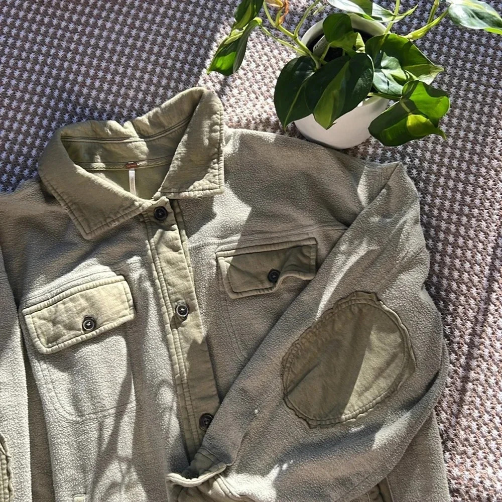 Free People Olive Ruby Jacket